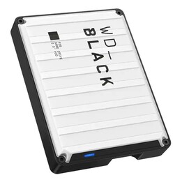 Disco rígido externo WD_BLACK P10 de 5 TB, 2,5 polegadas, branco
