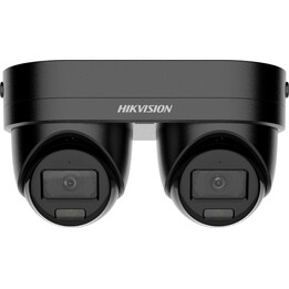 Telecamera di sorveglianza IP da esterno Hikvision Pro Series con tecnologia AcuSense DS-2CD2343G2D-LIZ2UY/SL (2.8/4) BLACK, a t