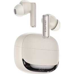 Awei T229 Cuffie TA19 ANC TWS Bluetooth 6.0 Beige