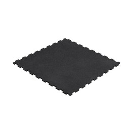 Gummiboden, Gerätematte, Puzzle 1m, 20mm, schwarz