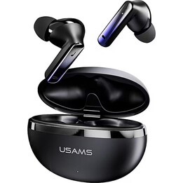 Usams Auriculares Bluetooth TWS E02 ANC+ENC negro