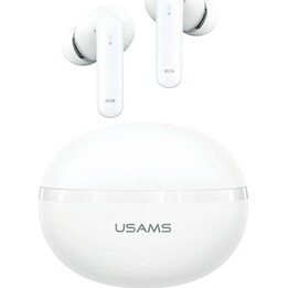 Fones de ouvido Bluetooth Usams TWS E02 ANC+ENC branco