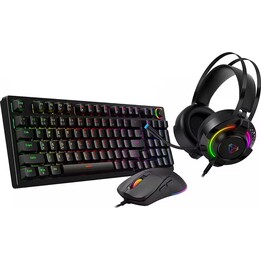 Yenkee Gaming Set Premium YGS 03 3in1 Tastatur, Maus, Kopfhörer