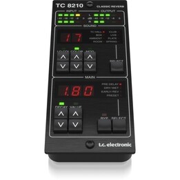 Interface numérique TC Electronic TC8210-DT avec effet de réverbération.