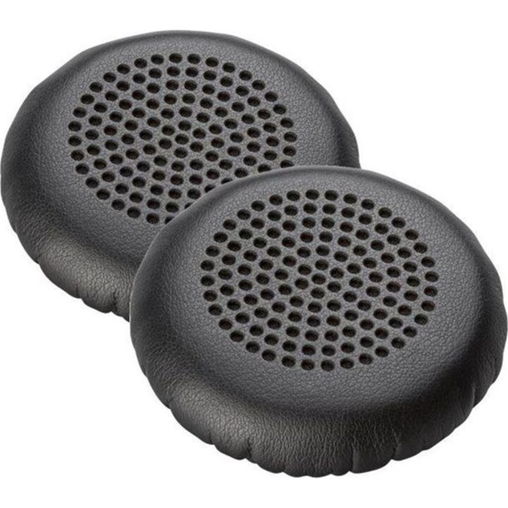 Almofadas de ouvido em couro sintético Poly Blackwire 5000 2 peças