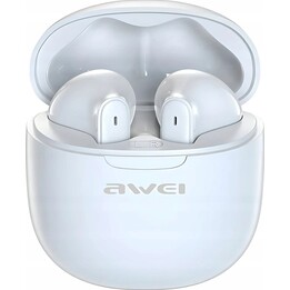 Auricolari Bluetooth Awei 5.3 TWS ENC Bianco