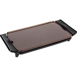 Placa de grelhar Jata JEGR0550 SENSE, antiaderente, resistente a riscos, 2500 W, dimensões 46 x 28 cm, resistência em forma de M