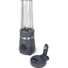 Mixeur individuel Jata JEBT1001 en verre, 600 W, bol en verre amovible de 600 ml, 4 lames amovibles en acier inoxydable