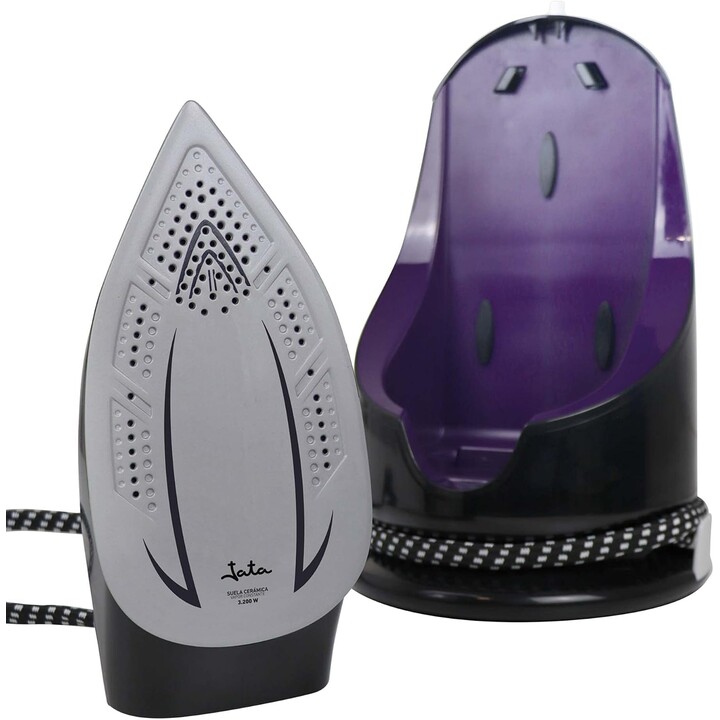 Centro de planchado Jata JECP8522, suela de cerámica, presión de 7 bar, chorro de vapor de 130 g/min, potencia de 3200 W, planch