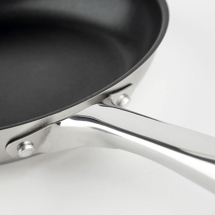 Poêle à frire à induction Jata HSAR2120 « La Garrotxa » en acier inoxydable, diamètre 20 cm, revêtement antiadhésif, sans PFOA, 