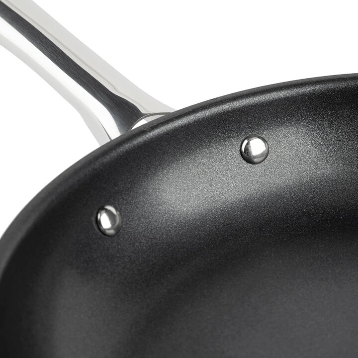 Frigideira de indução Jata HSAR2120 «La Garrotxa» em aço inoxidável, diâmetro de 20 cm, antiaderente, sem PFOA, adequada para ir