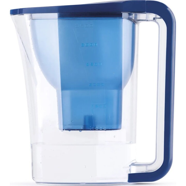 Jata Hogar HJAR1003 Caraffa filtrante da 3,5 litri con 6 cartucce ioniche che riducono il calcare