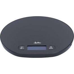 Balança de cozinha digital Jata HBAL1208, sem pilhas, carregamento por USB, alta precisão, até 15 kg, ecrã LCD,