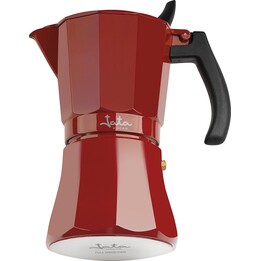 Cafetière à induction italienne Jata HCAF2012, capacité de 12 tasses, adaptée à tous les types de cuisines, corps en aluminium, 