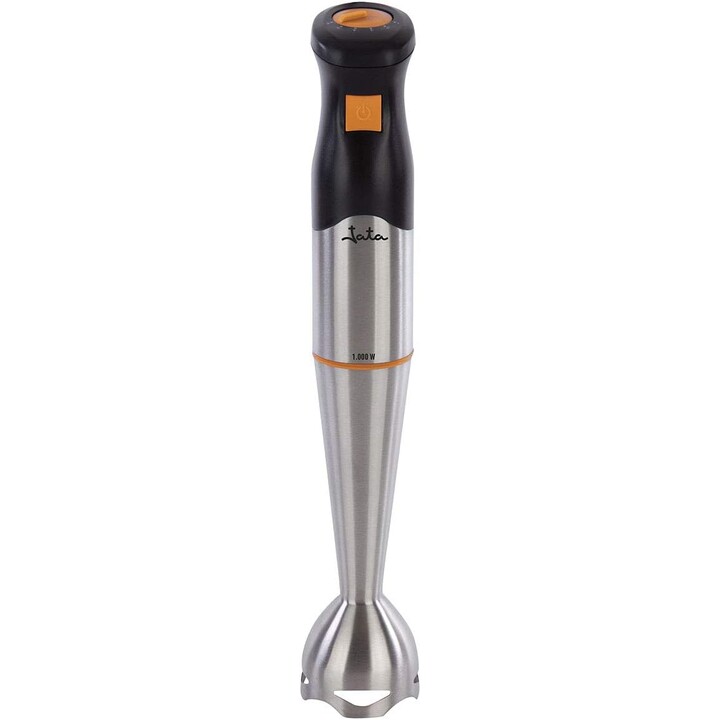 Jata BT166 Hand Blender 1000 W, Includes 500 ml Measuring Cup, Double Titanium Blade, Electronic Speed ​​Regulator
