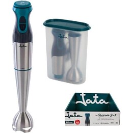 Frullatore a immersione Jata BT159: frullatore a immersione in acciaio inossidabile ad alta potenza con regolazione elettronica 