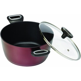 Jata CF924 Induktions-Kasserolle mit Antihaftbeschichtung, geschmiedetes Aluminium, Durchmesser 24 cm