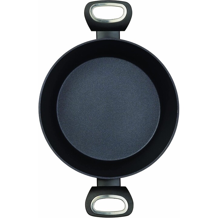 Cacerola de inducción antiadherente Jata CF924, de aluminio forjado, diámetro 24 cm