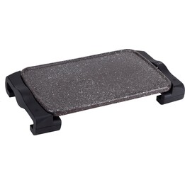Jata GR669 - Superfície de cozedura em terracota, 46 x 28 cm, resistente a riscos, para cozinhar carne e peixe, feita à mão em E