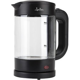 Bollitore elettrico Jata HA702, vetro borosilicato, 1,2 L, 1500 W, senza BPA, spegnimento automatico