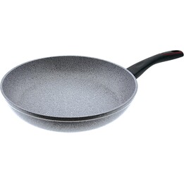 Sartén de inducción antiadherente Jata SF324, de aluminio forjado, 24 cm de diámetro, apta para todo tipo de cocinas, incluida l