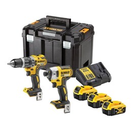 DEWALT 18V DCK266P3T COMBINED KIT (DCD796, DCF887) 3x5.0Ah TSTAK