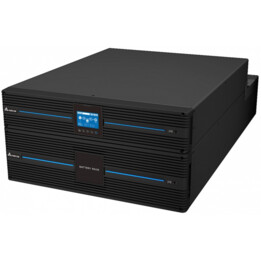 Onduleur UPS103R2RT0B035 Amplon RT-10K Standard ; module de batterie 20 x 9 Ah et bypass avec distribution C13x6 ; C19x5