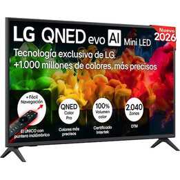 LG QNED Evo MiniLED AI 2026 43QNED81B6C 43" QNED 4K UHD Smart TV 60Hz HDR10 webOS