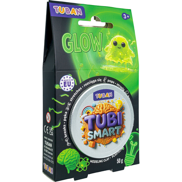 Tuban Tubi Smart pâte à modeler Glow 50 g