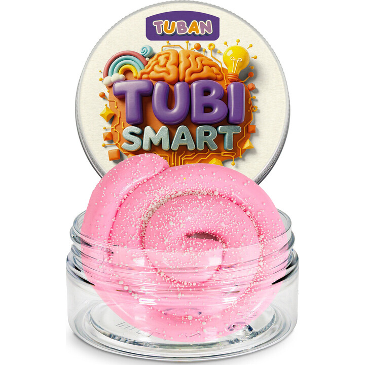 Tubi Smart Playdough - Rosa latte 50g