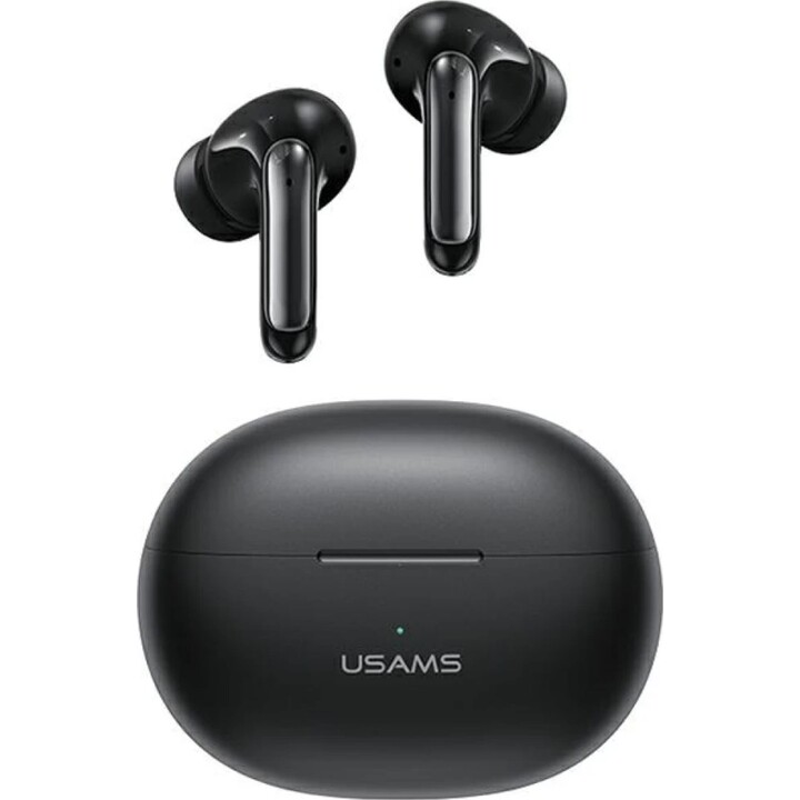 Fones de ouvido Bluetooth Usams TW S 5.3 X-Don microfone duplo preto
