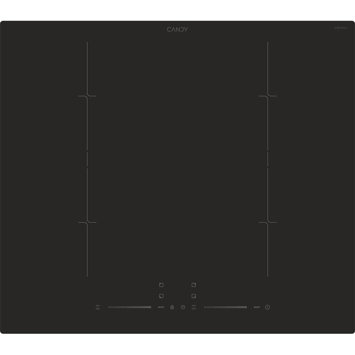 Candy CDTP644SC/E1 Induktionskochfeld schwarz