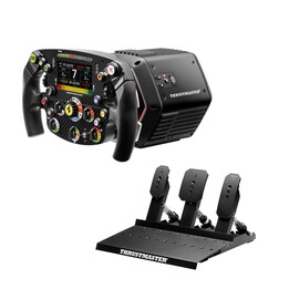 Pacchetto Thrustmaster Racing T818 Base Volante e pedali Ferrari SF-25 III LC