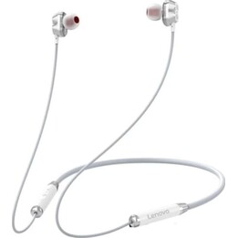 Fone de ouvido Bluetooth sem fio Lenovo HE08 branco