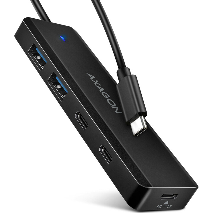 HUB 4-Port HUE-C2C 5 Gbit/s 2x USB-A + 2x USB-C