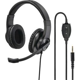 Cuffie per PC da ufficio Hama HS-P350 nere