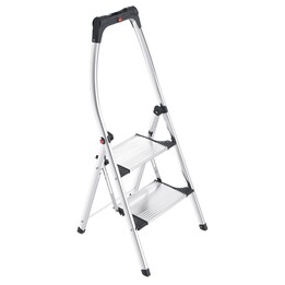 Scaletta pieghevole Hailo K100 TopLine a 2 gradini, H: 120 cm