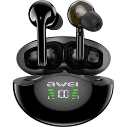 Awei Ohrhörer Bluetooth 5.1 T12P TWS+ Dock schwarz