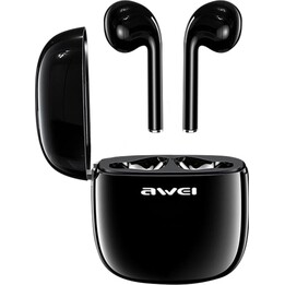 Awei Earphones Bluetooth T28 TWS+docking Black