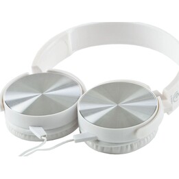 Fones de ouvido estéreo com m Rebeltec MONTANA Branco