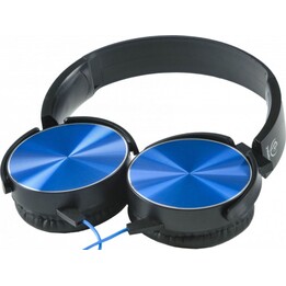 Casque stéréo avec micro Rebeltec MONTANA BLU