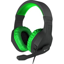 Fones de ouvido para jogos Genesis Argon 200, cor verde.