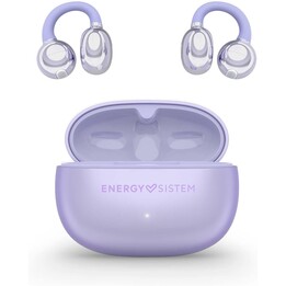 ENERGY SISTEM ChicPods Wireless Earbuds - BT 5.4 · Microphone · Charging Case · Lilac