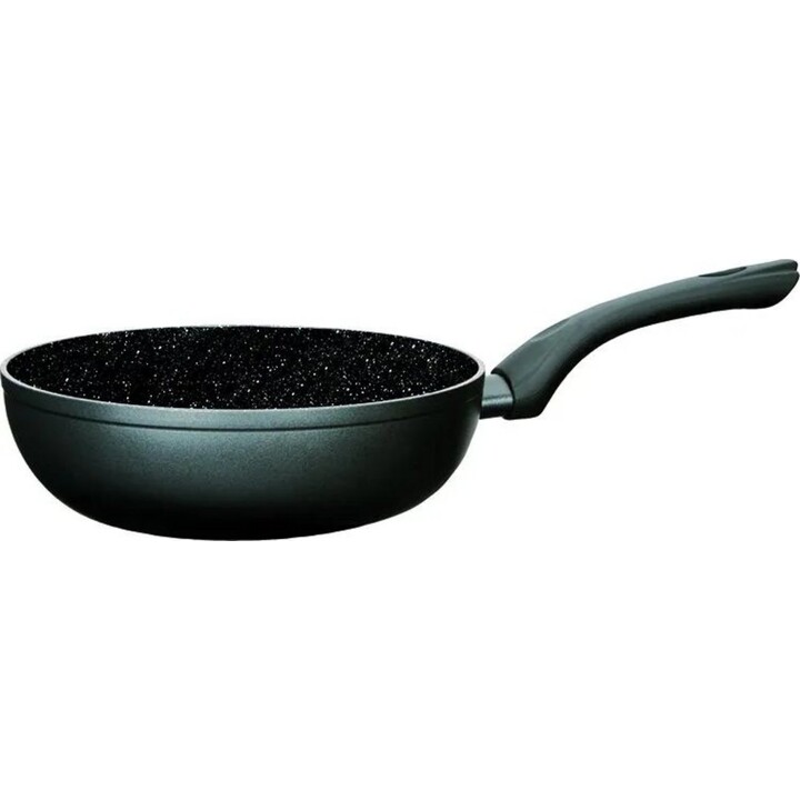Padella per frittura Jata SEW28M, rivestimento antiaderente per induzione, alluminio forgiato, diametro 28 cm, adatta a tutti i 