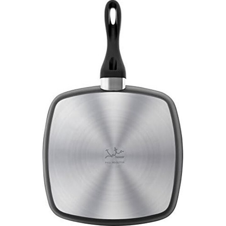 Sartén antiadherente de inducción Jata G28, parrilla de aluminio forjado, apta para todo tipo de placas de cocina, incluida la d