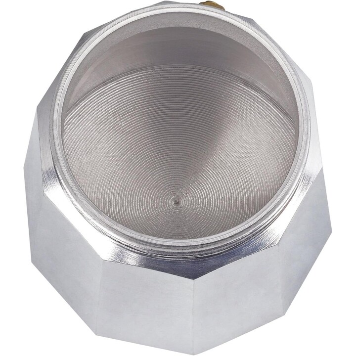 Cafetière italienne en aluminium Jata CCA9, capacité de 9 tasses, compatible avec tous les types de cuisinières sauf celles à in