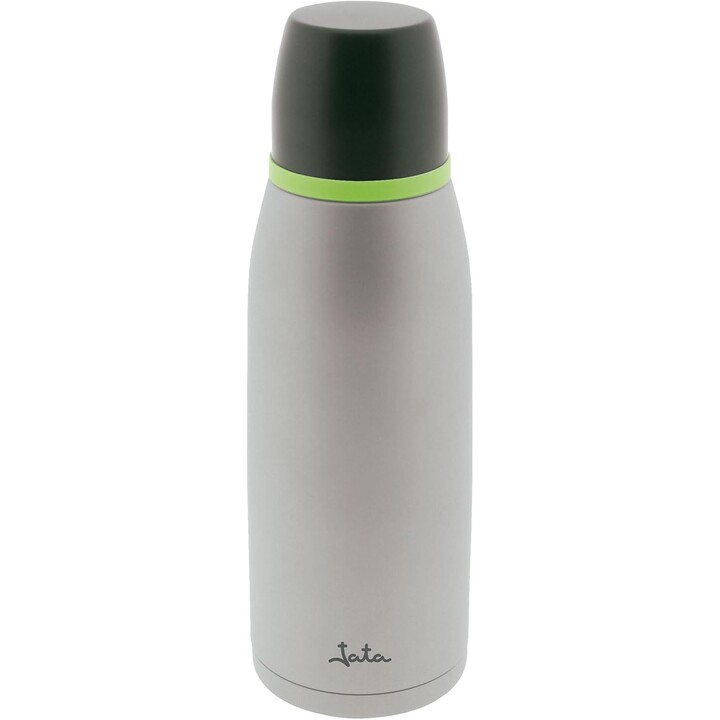 Jata Hogar 919, thermos in acciaio inossidabile a doppia parete da 750 ml, bottiglia termica senza BPA, mantiene le bevande fred