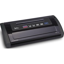 Selladora al vacío Jata EV1026, 130 W, potencia de succión de 0,85 bar, capacidad de bombeo de 12 L por minuto, permite hacer el