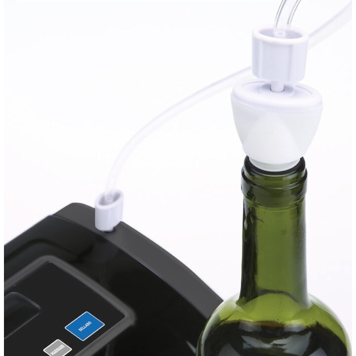 Jata EV1026 Vakuumiergerät, 130 W, Saugkraft 0,85 bar, Pumpenleistung 12 l pro Minute, zum Vakuumieren von Behältern geeignet, f
