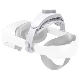 Correa DEVASO Ajustable para Meta Quest 3S, 3, 2, Pro, Pico 4, Pico 4 Pro Blanco